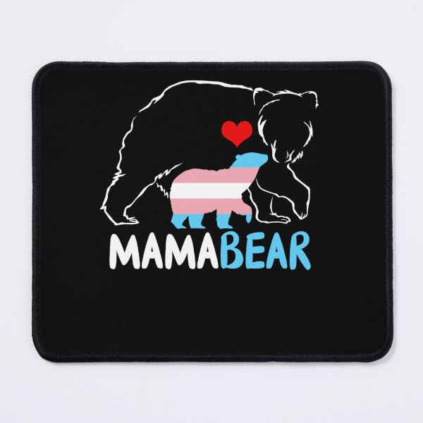 Item preview, Trans Mama Bear Proud Mom Rainbow Transgender Mother's Day designed and sold by Mariaxjulio.