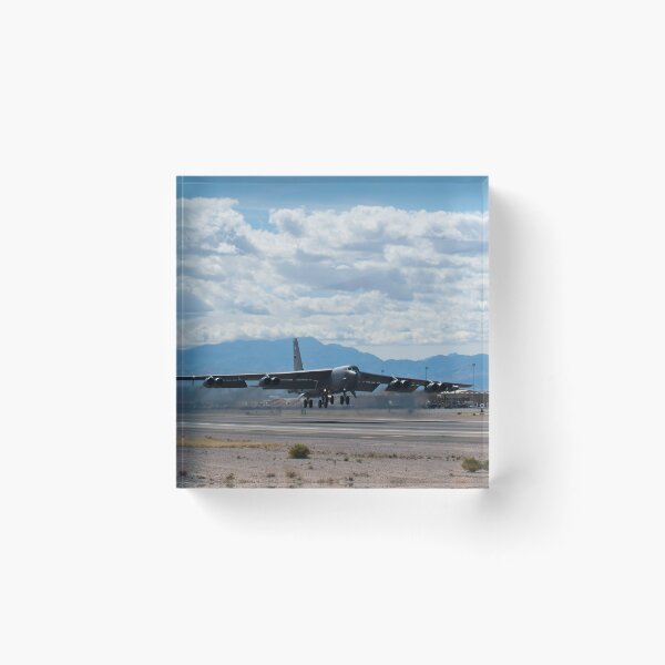 Item preview, A B-52 Stratofortress takes off from Nellis Air Force Base. designed and sold by StocktrekImages.