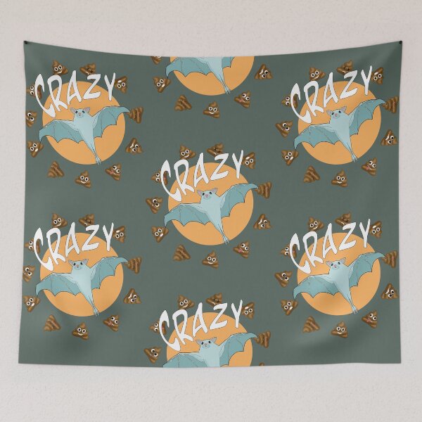 Item preview, Bats$&% Crazy Funny Message Design designed and sold by StephJChild.