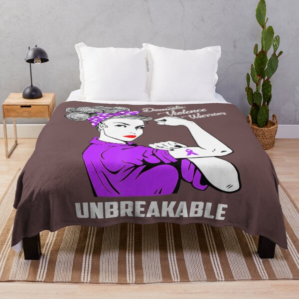 Item preview, Domestic Violence Warrior Unbreakable designed and sold by HinhgLinhhhh.