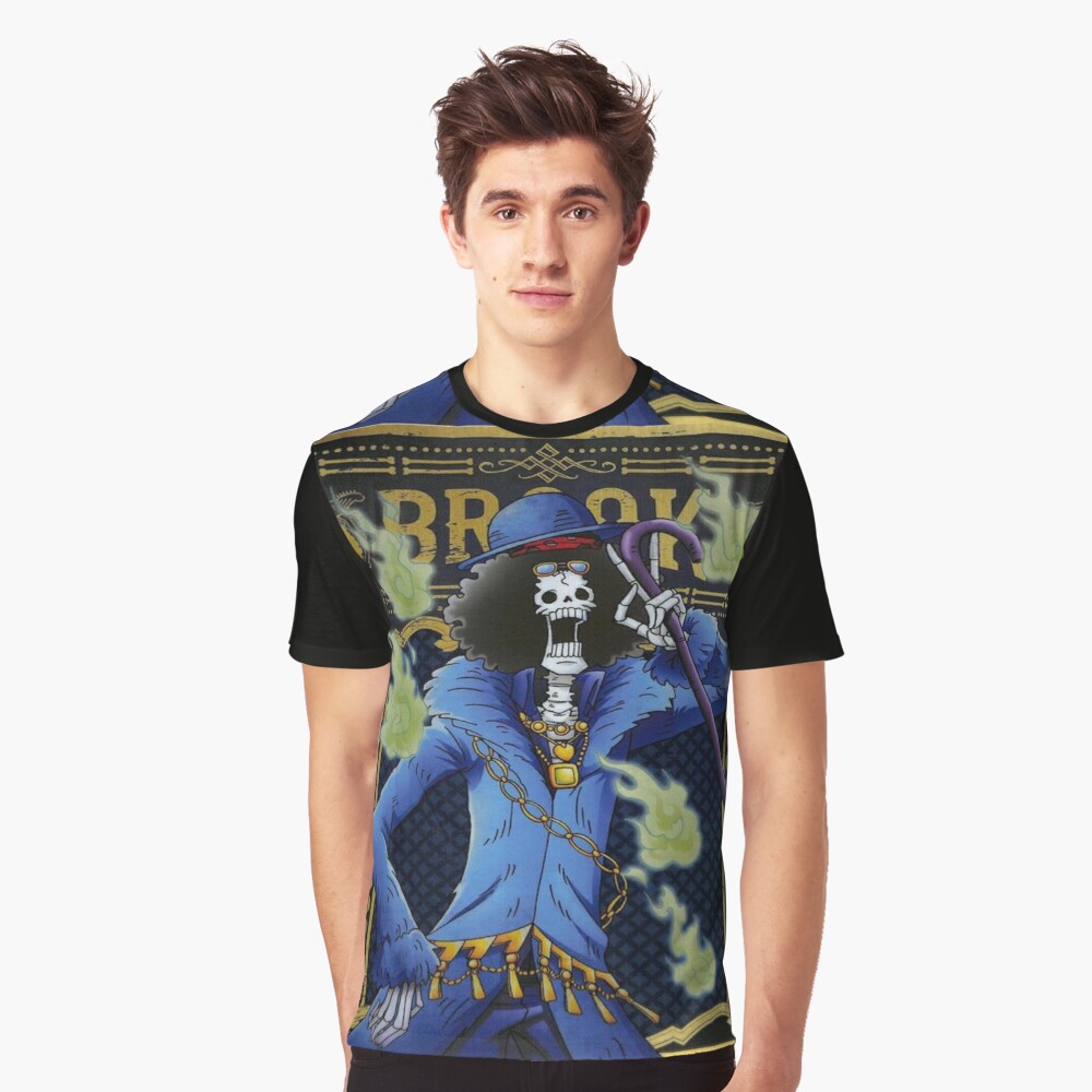 T-shirt Brook Soul King One Piece - Personalizei