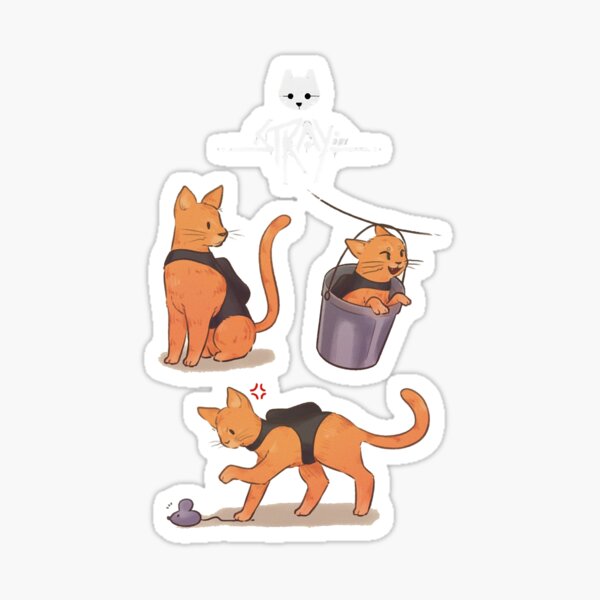 Stray Cat Game Sticker for Sale by Iandems