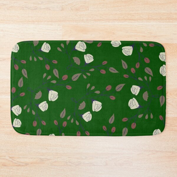 Item preview, Classic Rose Floral Pattern on Green designed and sold by GraphicsClub.