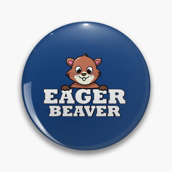 Item preview, Eager Beaver Saying Summer Camp Humor Camping designed and sold by GhecVchw.