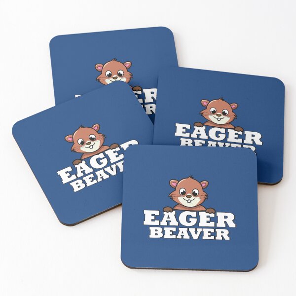 Item preview, Eager Beaver Saying Summer Camp Humor Camping designed and sold by GhecVchw.