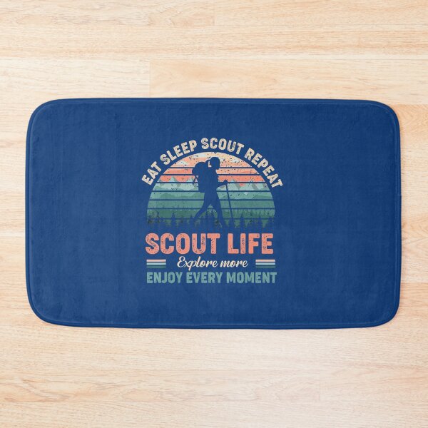 Item preview, Eat Sleep Scout Repeat Vintage Scouting Scout Life designed and sold by GhecVchw.