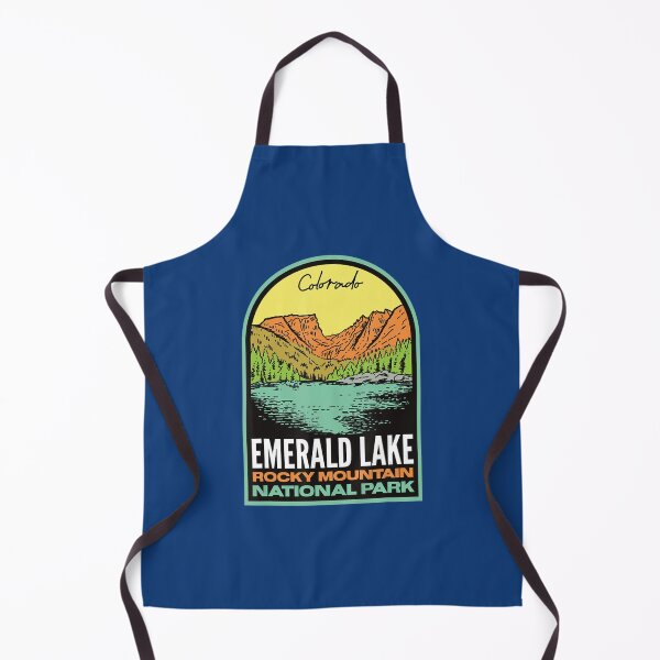 Item preview, Emerald Lake Rocky Mountain Vintage designed and sold by GhecVchw.