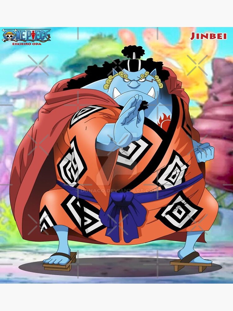 quot Jinbe One Piece quot Sticker for Sale by betjohn Redbubble