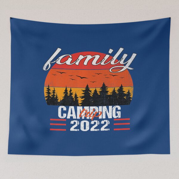 Item preview, Family Camping Trip 2022 Retro Vacation Matching designed and sold by GhecVchw.