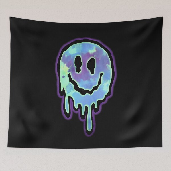 Item preview, Clearance Smiley Face Graphic Black T-shirt designed and sold by Blue-Rechard.