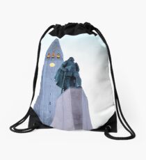 Hallgrimskirkja, Iceland Drawstring Bag