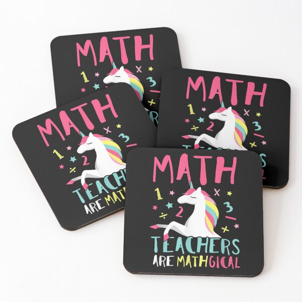 Item preview, Unicorn Funny Math Teacher Top T-Shirt designed and sold by BaringerJerolyn.