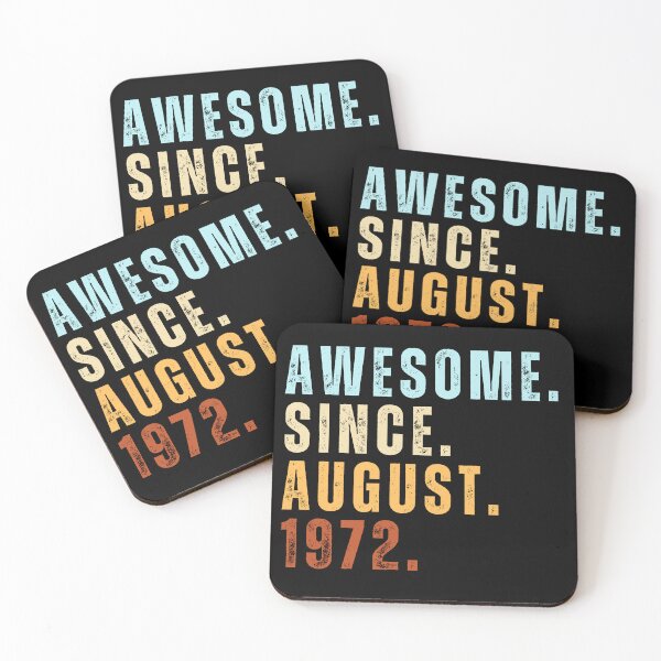 Item preview, Awesome Since August 1972 designed and sold by NoSpecialShop.