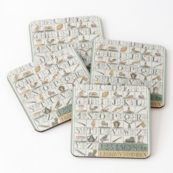 Item preview, Vintage Alphabet Primer designed and sold by ArtMeetsPizza.