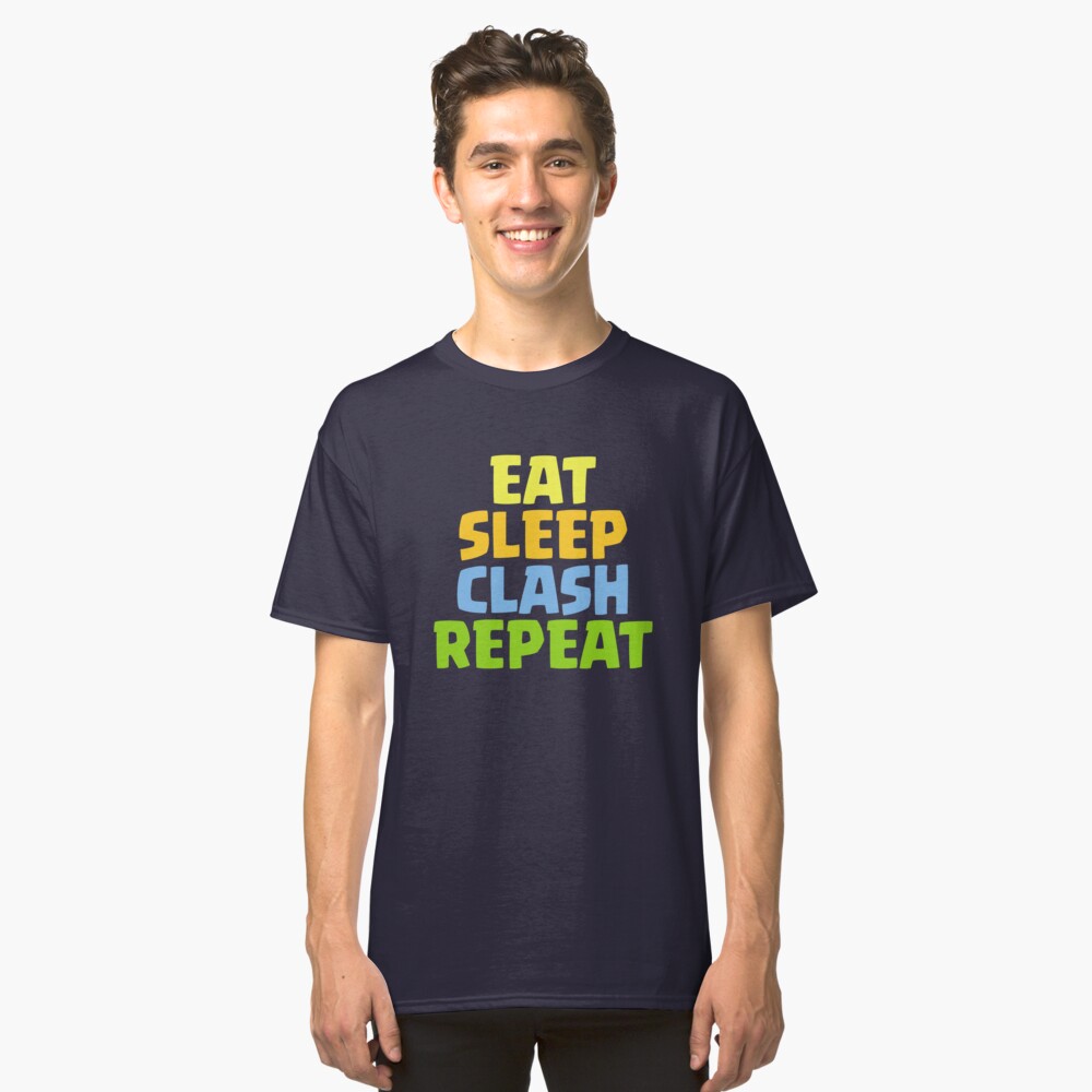 eat sleep clash shirt