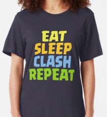 eat sleep clash shirt