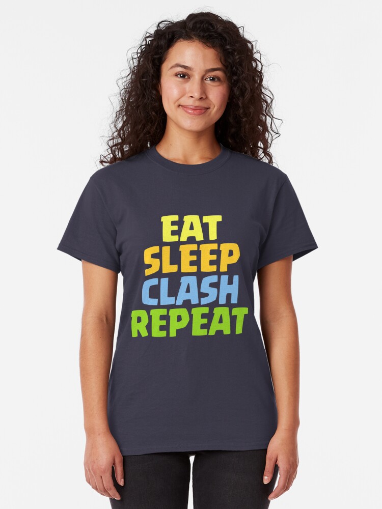 eat sleep clash shirt