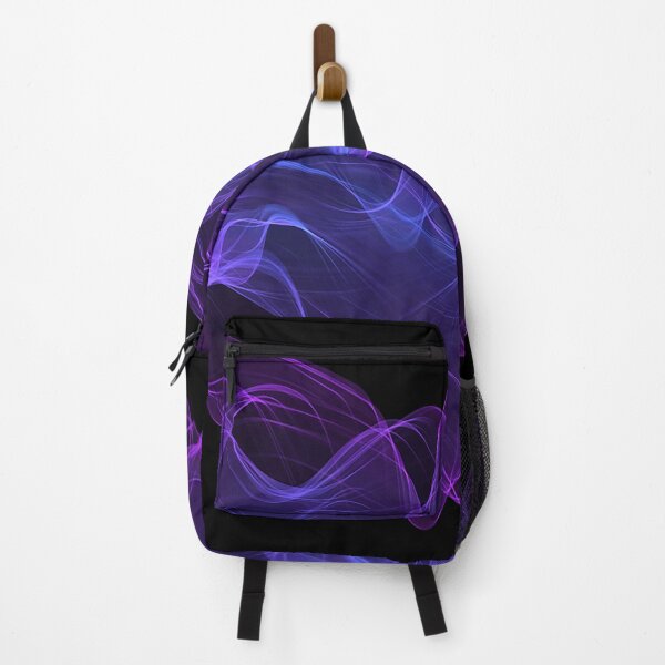 Item preview, Aqua And Lilac Fluttering Scarves Abstract On Black designed and sold by DEC02.