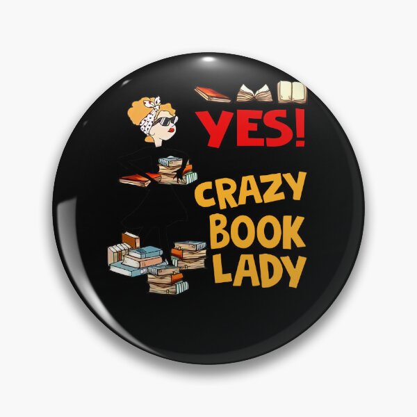Item preview, Yes I'm The Crazy Book Lady Book Lover Book Nerd Librarian designed and sold by Mariaxjulio.