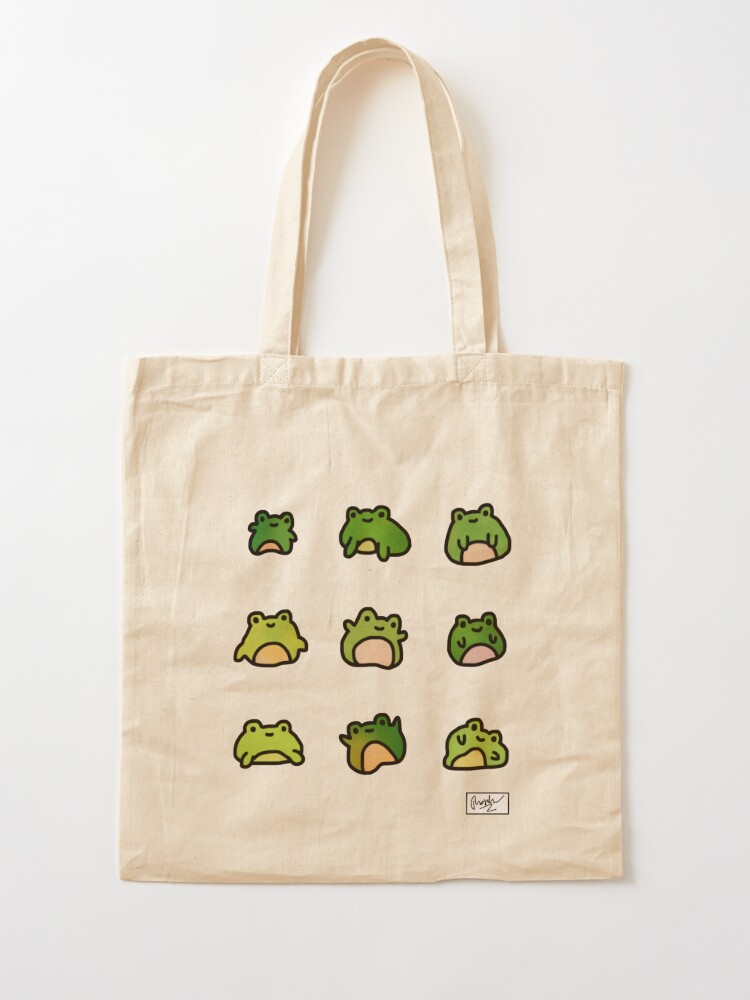 Alternate view of Frogs Doodle Tote Bag
