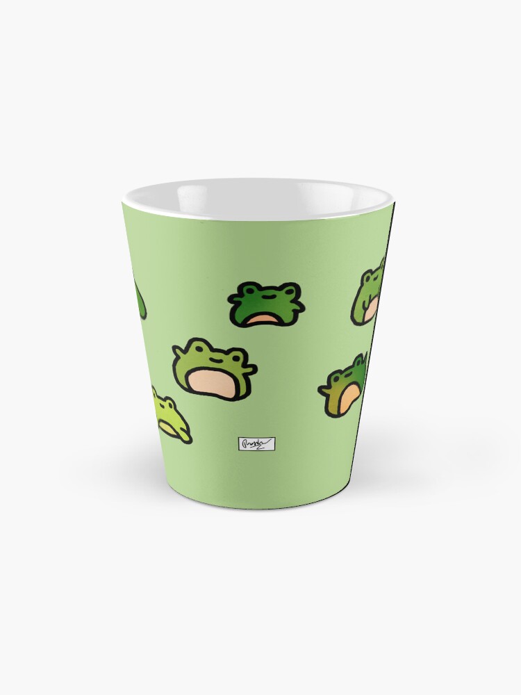 Alternate view of Frogs Doodle Coffee Mug