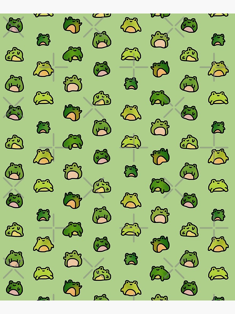 Thumbnail 6 of 6, Apron, Frogs Doodle designed and sold by tdoodles.