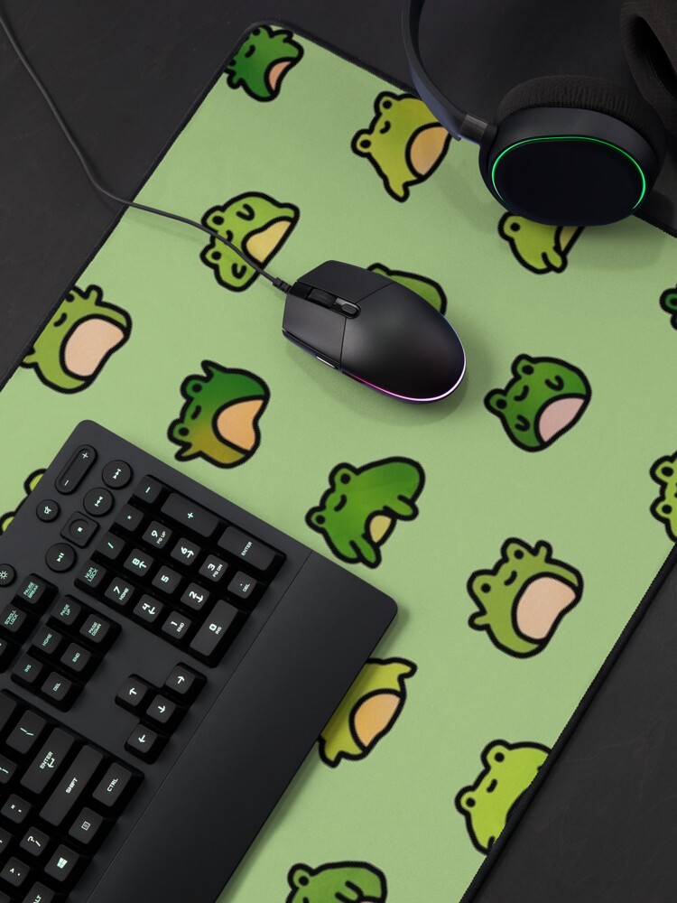Thumbnail 4 of 5, Mouse Pad, Frogs Doodle designed and sold by tdoodles.