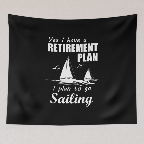 Item preview, I PLAN TO GO SAILING designed and sold by antipatic.