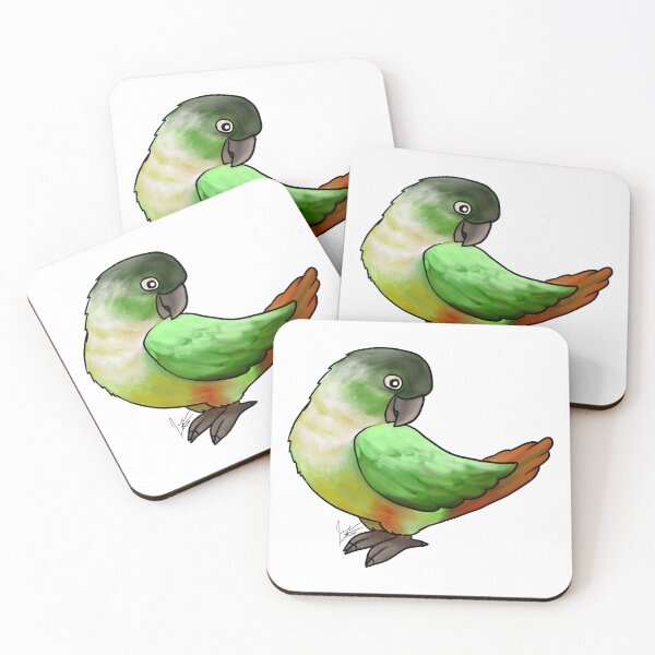 Item preview, Green-Cheeked Conure designed and sold by Jennifer Stolzer.