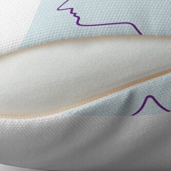 Alternate view of Donut Think Throw Pillow