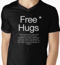 Camiseta para hombre de cuello en v Abrazos gratis*