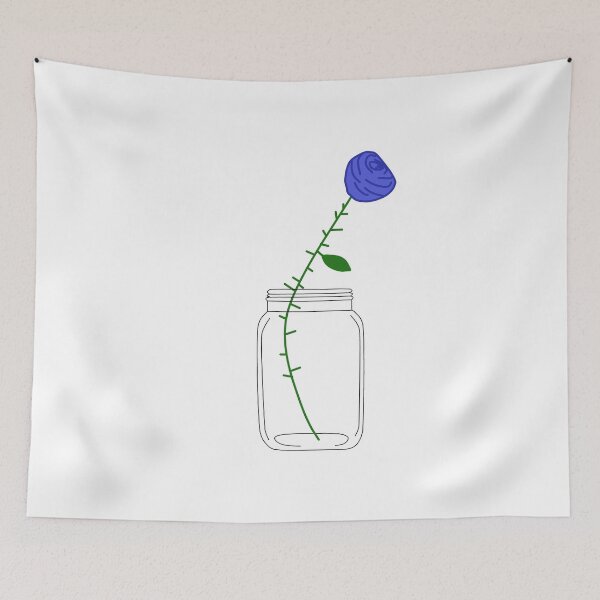 Item preview, Flowers In Mason Jar Pattern designed and sold by brendanre.