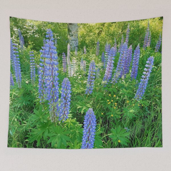 Item preview, Lupinos | Lupin | Swedish Spring | Forest designed and sold by iwaya-bazaar.