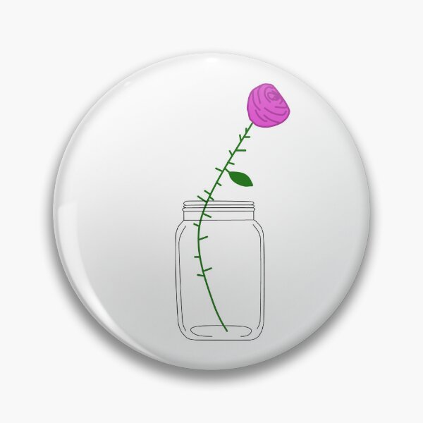 Item preview, Flowers In Mason Jar Pattern designed and sold by brendanre.
