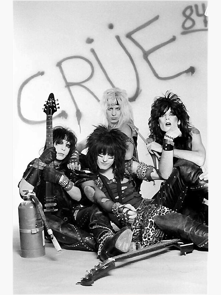 "Kickstart My Heart American Heavy Metal Band" Sticker for Sale by KatherineCoss Redbubble