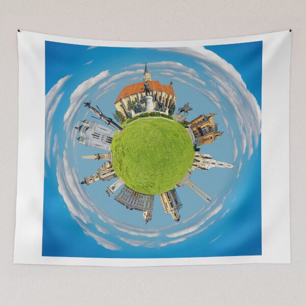 Item preview, Cluj Napoca tiny planet designed and sold by tony4urban.