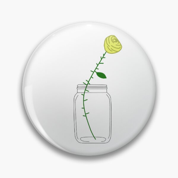 Item preview, Flowers In Mason Jar Pattern designed and sold by brendanre.