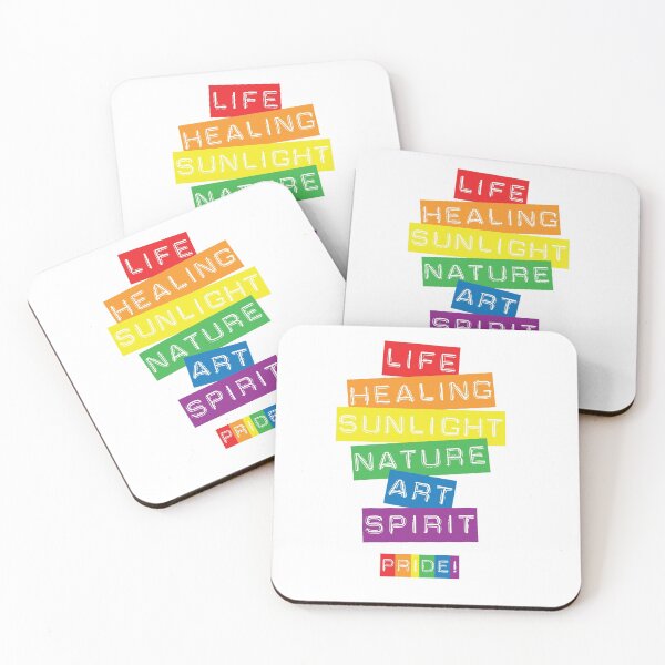 Item preview, Rainbow Flag [stripes] designed and sold by lazarusheart.