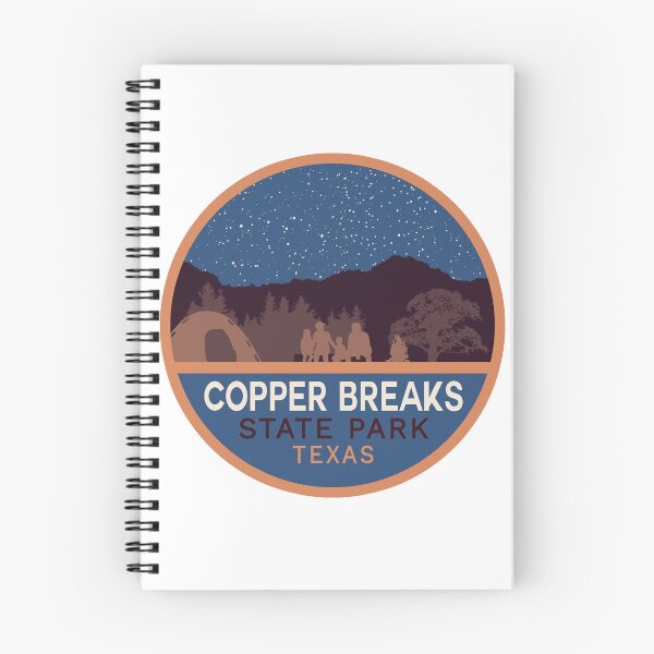 Item preview, Copper Breaks State Park Night Sky Logo designed and sold by VanyaKar.