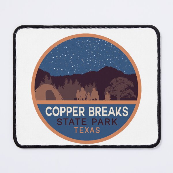 Item preview, Copper Breaks State Park Night Sky Logo designed and sold by VanyaKar.
