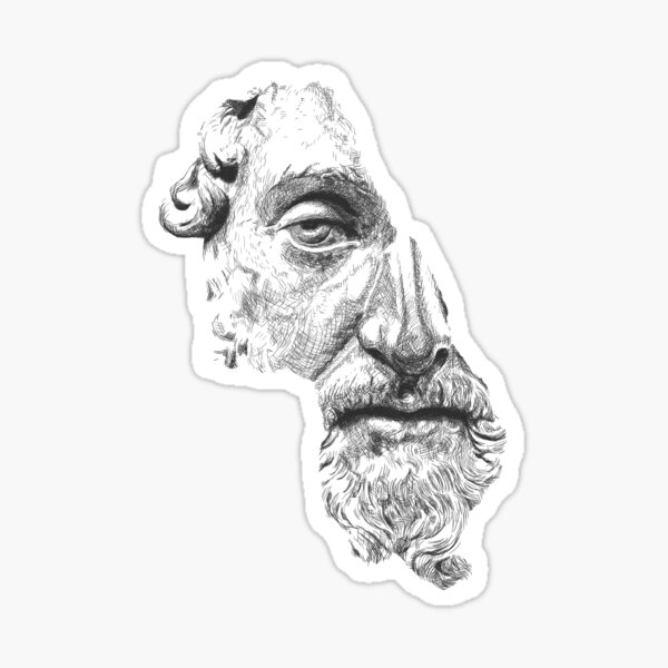Marcus Aurelius Stickers for Sale