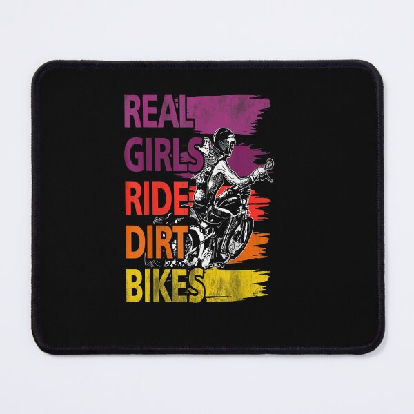 Item preview, Real Girls Ride Dirt Bikes Motocross Offroad Motorcycle Love designed and sold by Sarena84.