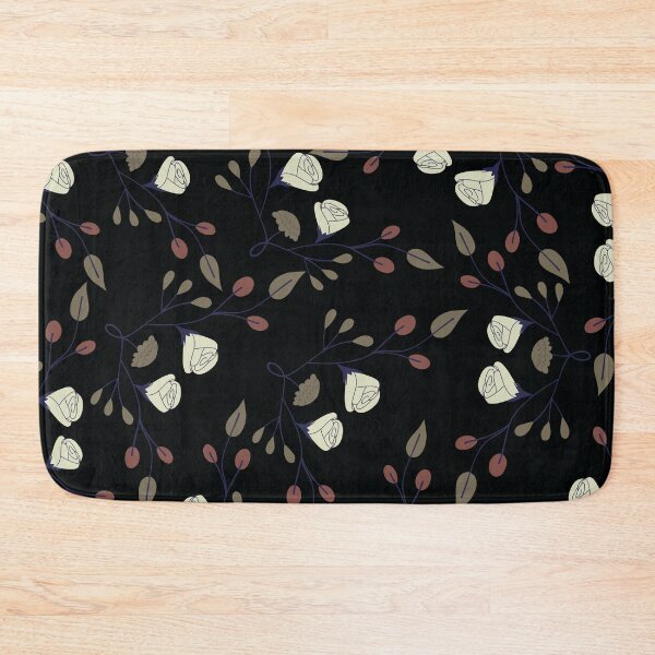 Item preview, Classic Rose Floral Pattern on Black designed and sold by GraphicsClub.