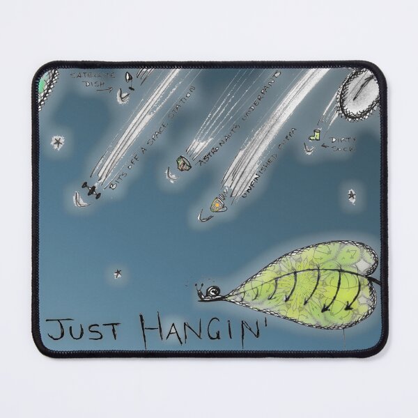 Item preview, ♥ Snayl-Z: Just Hangin' With Space Junk ♥ designed and sold by HighwayForSouls.
