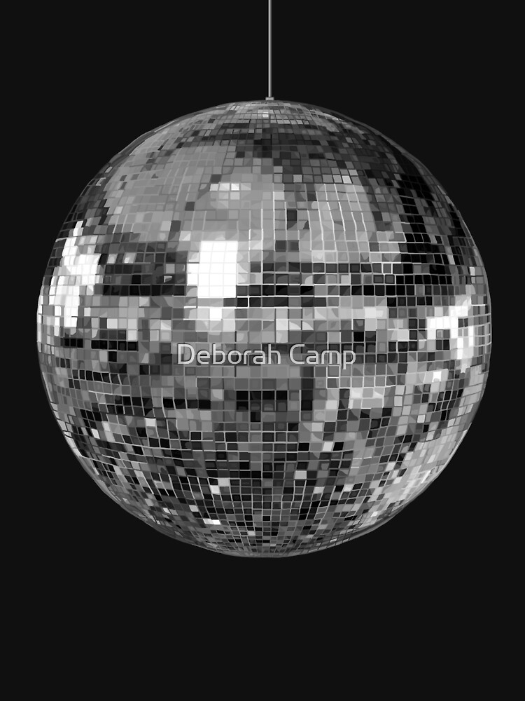 Silver Disco Ball T Shirt For Sale By Deborahcamp Redbubble Disco T Shirts Disco Music T