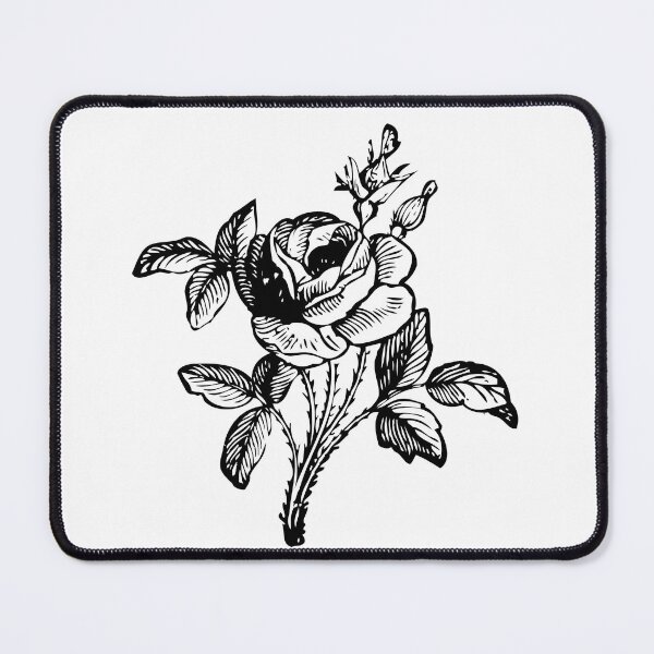 Item preview, Vintage Rose Tattoo Design designed and sold by JoyforU.