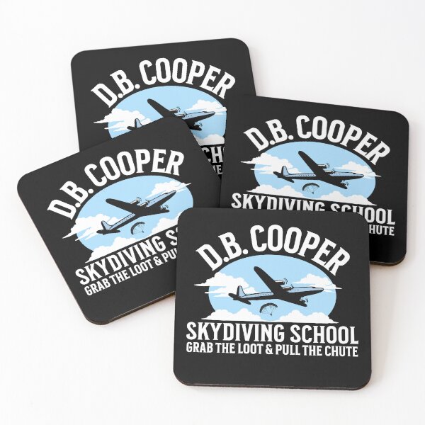 Item preview, DB Cooper Skydiving School designed and sold by wdyoungblood.
