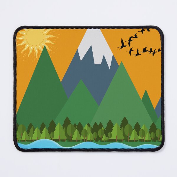 Item preview, Morning mountain scene designed and sold by PhoeniXDreamer.