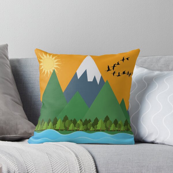 Item preview, Morning mountain scene designed and sold by PhoeniXDreamer.