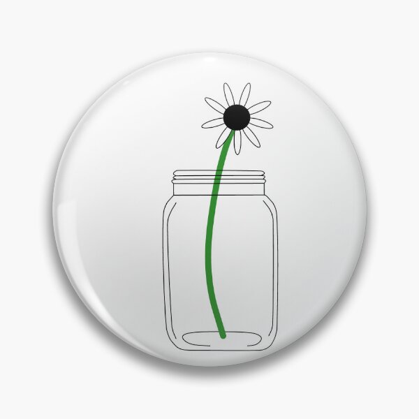 Item preview, Flowers In Mason Jar Pattern designed and sold by brendanre.